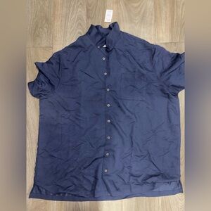 Stylish Navy Button Down Shirt for Men